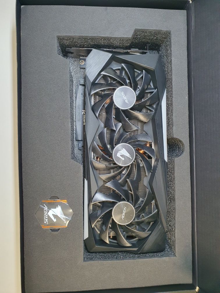 Видеокарта GIGABYTE AORUS MASTER GeForce RTX 3070  8GB