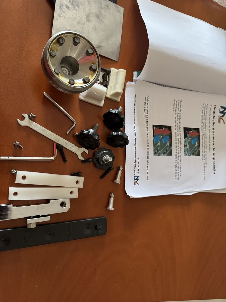 Maquina de Tampografia nova. Vendo por falta de uso.