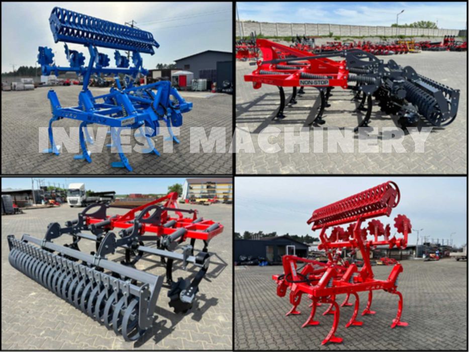 agregat bezorkowy/BEZORKOWIEC *agregat podorywkowy/ścierniskowy/gruber