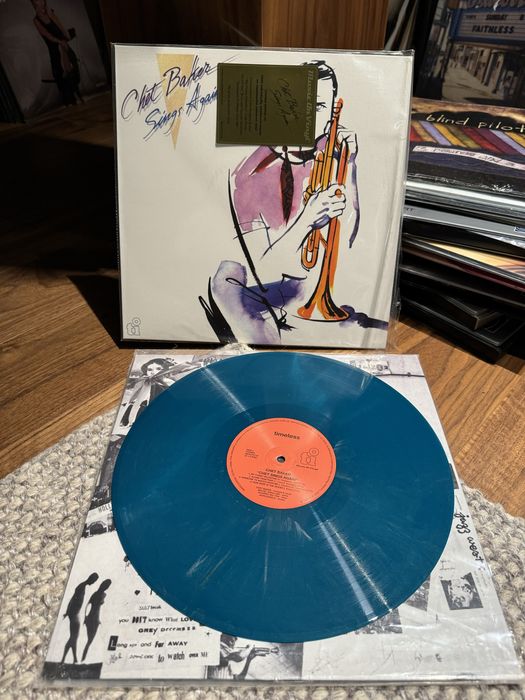 Chet Baker - Chet Sings Again , Sings and Plays LP