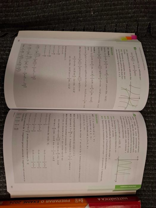 Livro de exercícios de matemática A