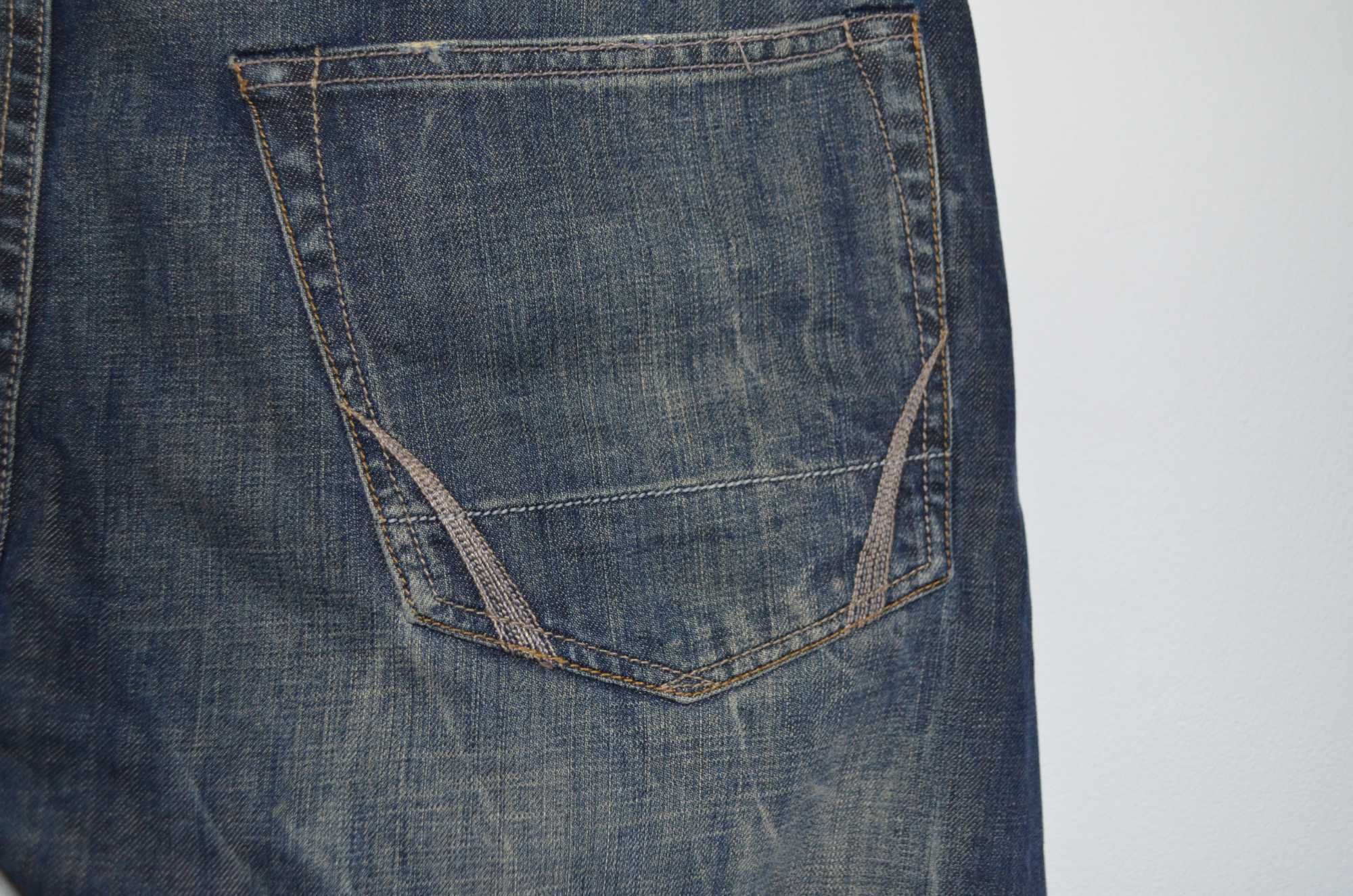 Джинсовые Шорты Allsaints Jeans Shorts Men W34 Blue