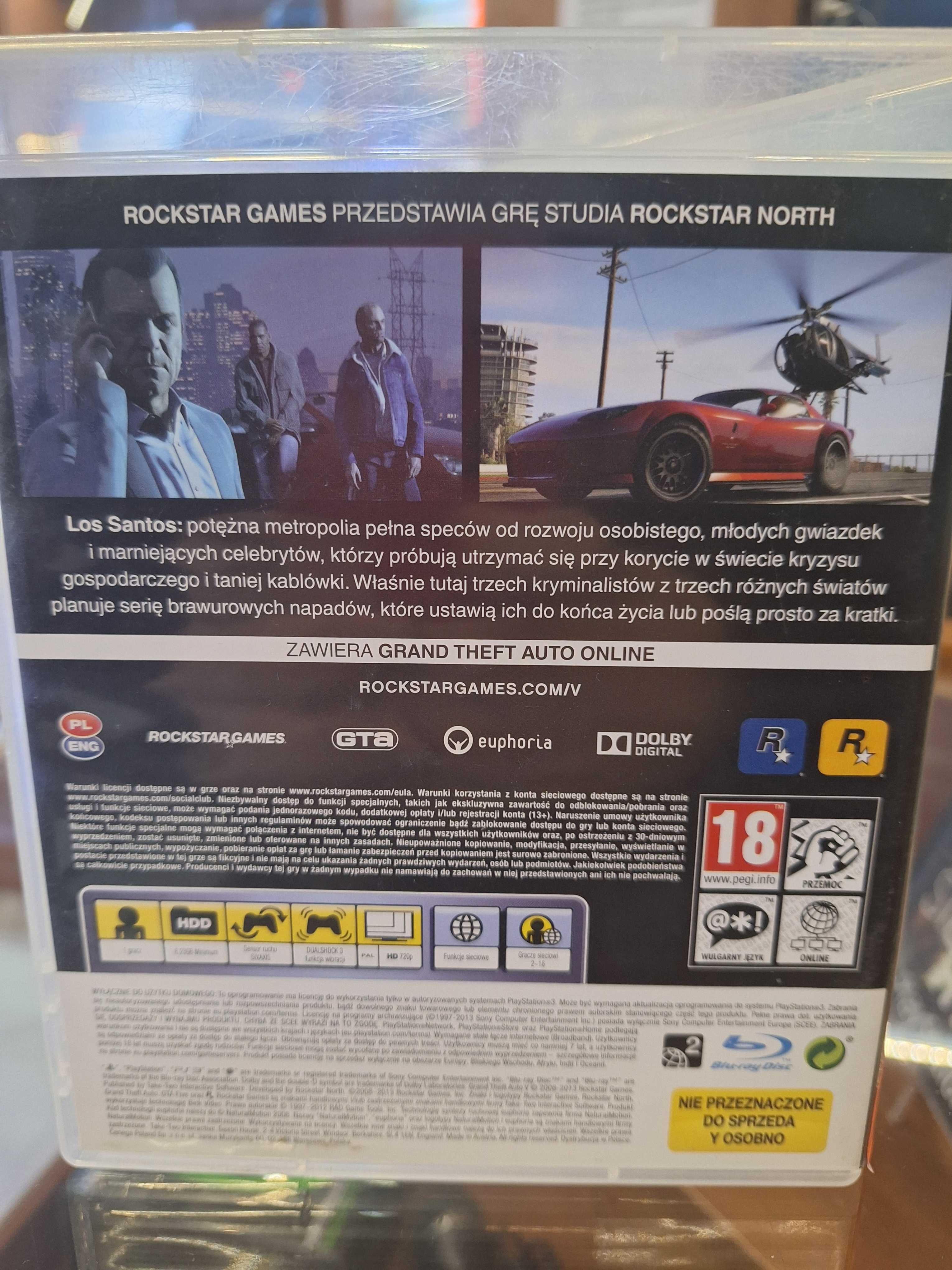 Grand Theft Auto V PS3, BDB, CentrumGrania