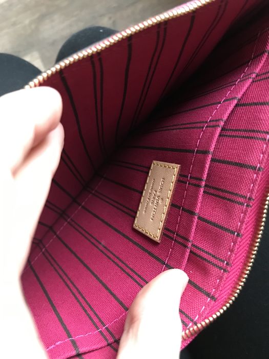 Oryginalna torebka Louis Vuitton pochette Neverfull