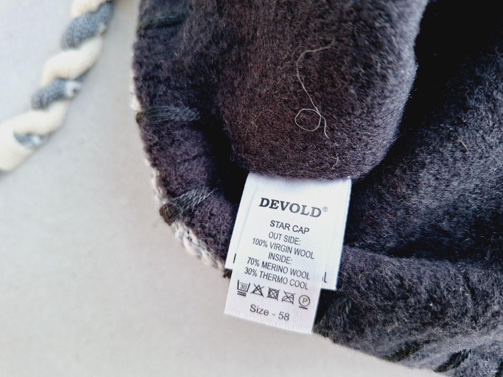 Czapka termiczna wełniana Devold merino wool wełna