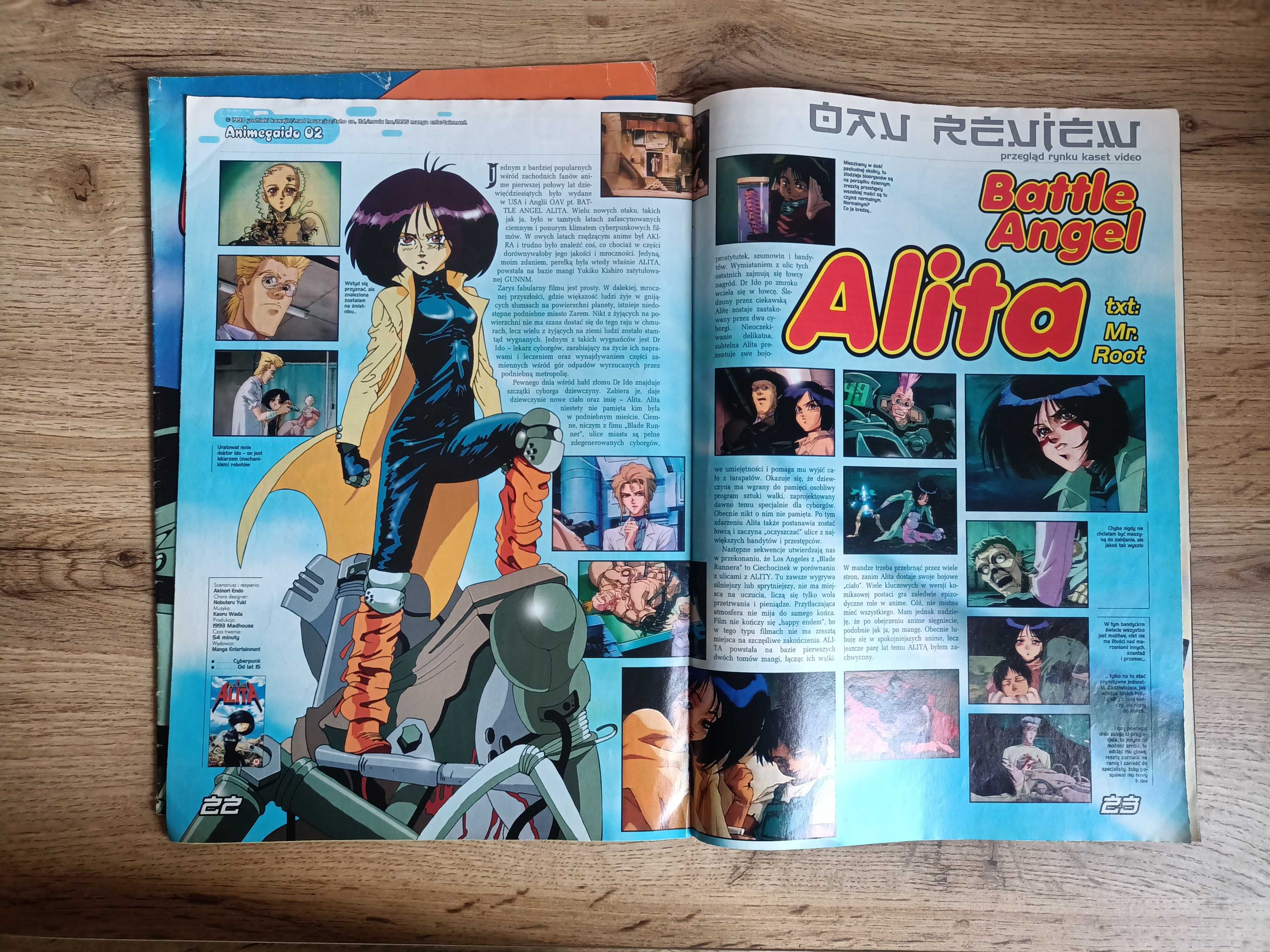 Animegaido magazyn - pakiet 5 numerów - manga