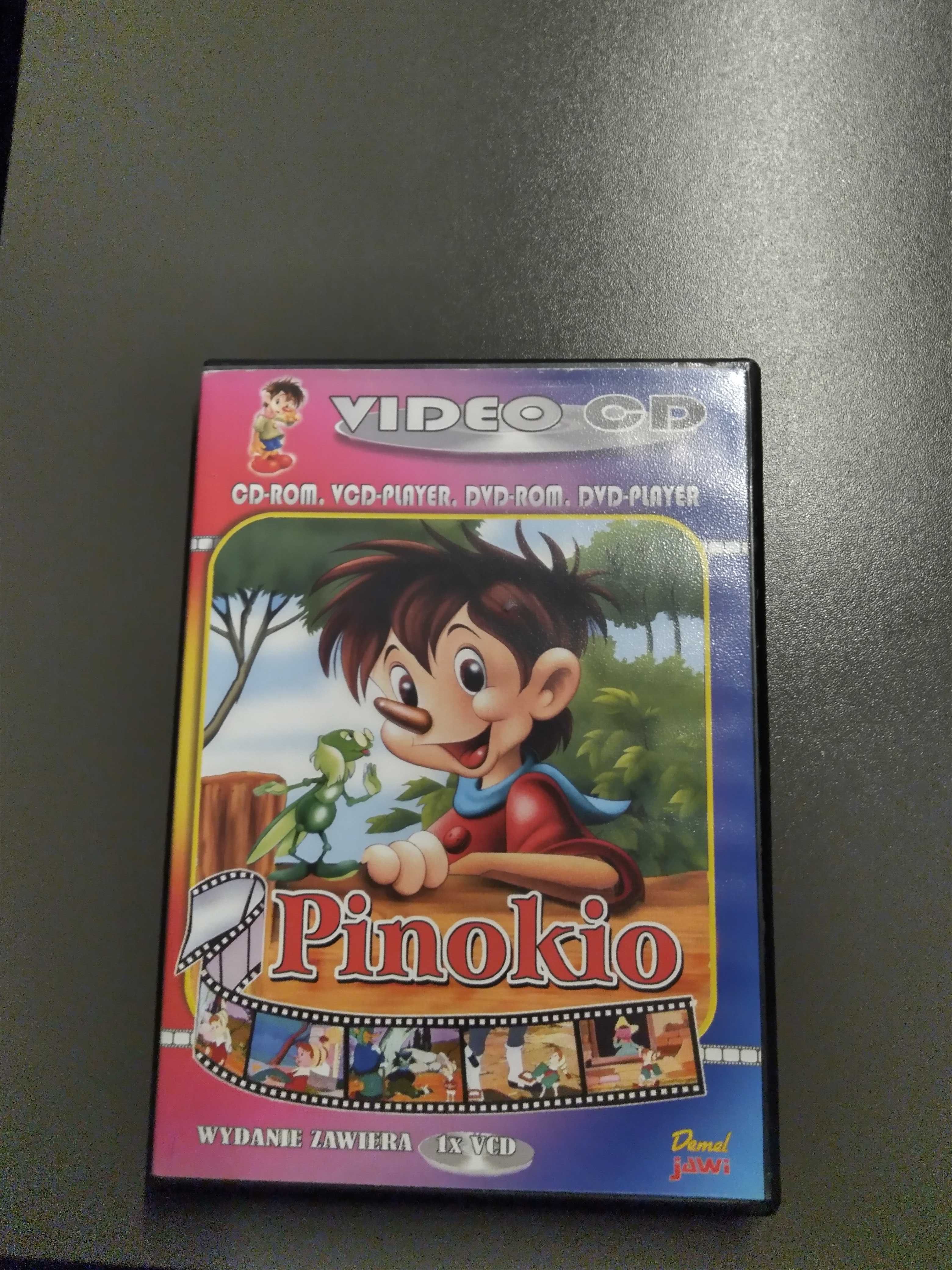 Filmy dla dzieci Pinokio CD