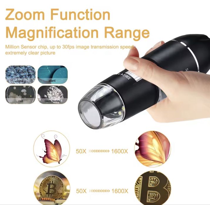 Мікроскоп цифровий 1600X