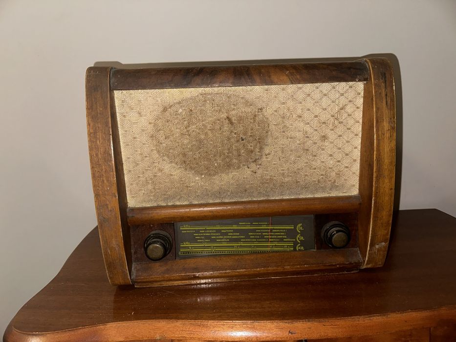 Stare radio vintage prl retro