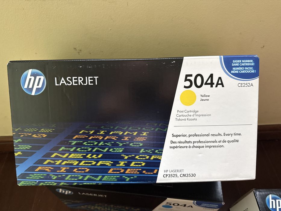 Toner HP novos e lacrados