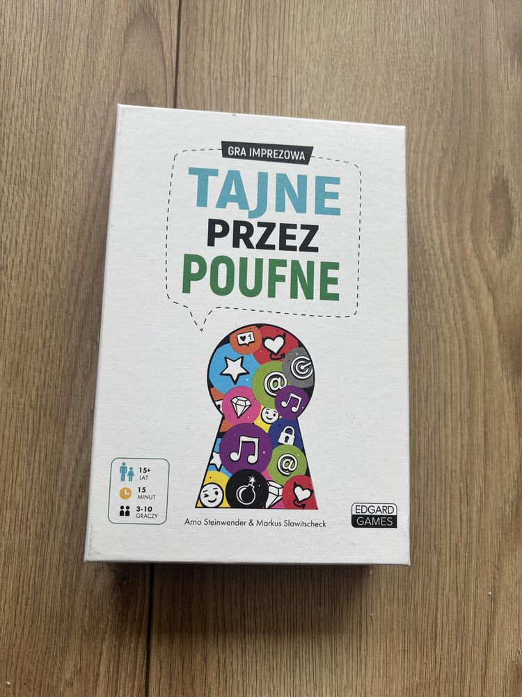 Gra planszowa tajne przez poufne