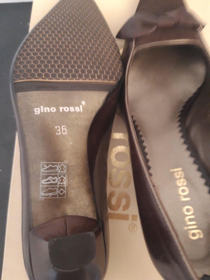 Czółenka Gino Rossi roz.36 skóra. Nowe