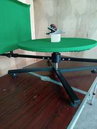 Поворотный круглый вращающийся стол для фото видео съёмки