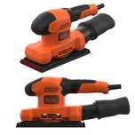 Szlifierka Oscylacyjna Do Drewna 150w 13 000 Obr/Min 230v Black+Decker