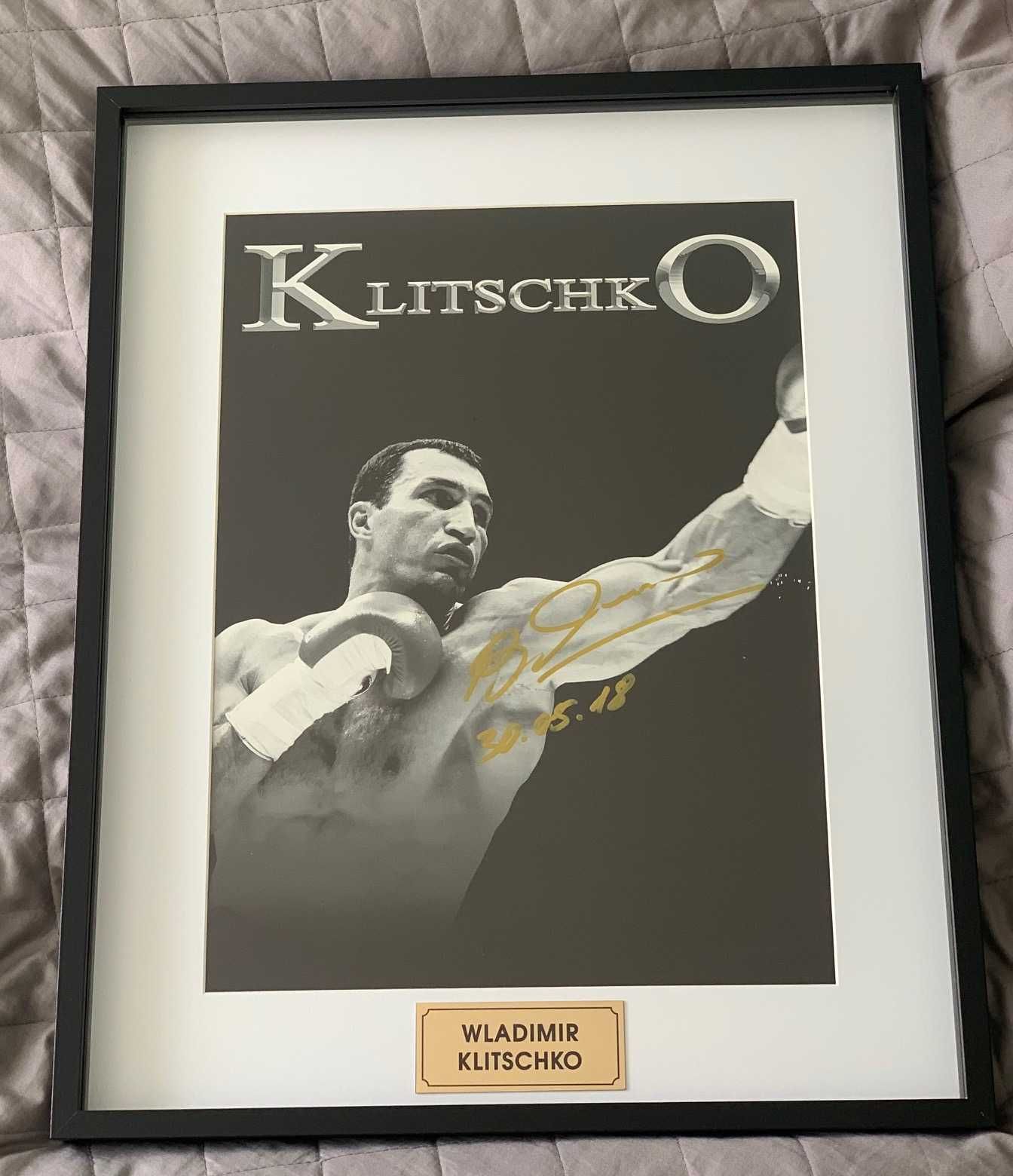 Wladimir KLITSCHKO - autograf słynnego boksera