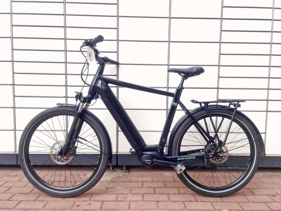 FV23% Rower elektryczny WINORA Sinus 60 cm - BOSCH 625Wh - pasek Gates
