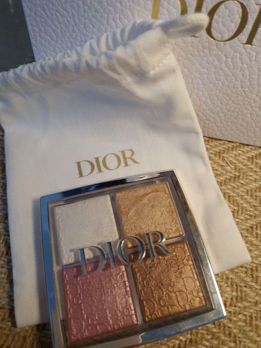 Dior backstage glow face palette палетка хайлайтер, тіні