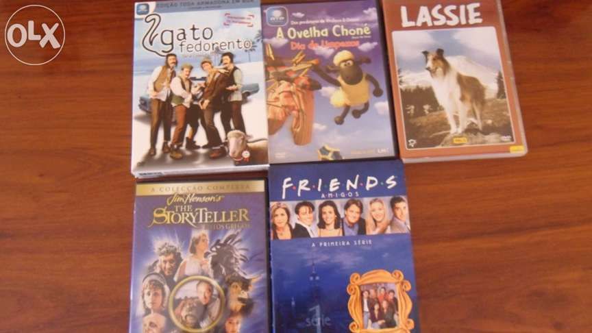 DVDs à escolha = €5 (filmes originais como novos)