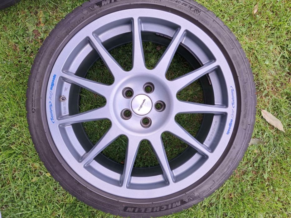 Felgi aluminiowe 18 cali speedline corse flowforming 57,1 + opony