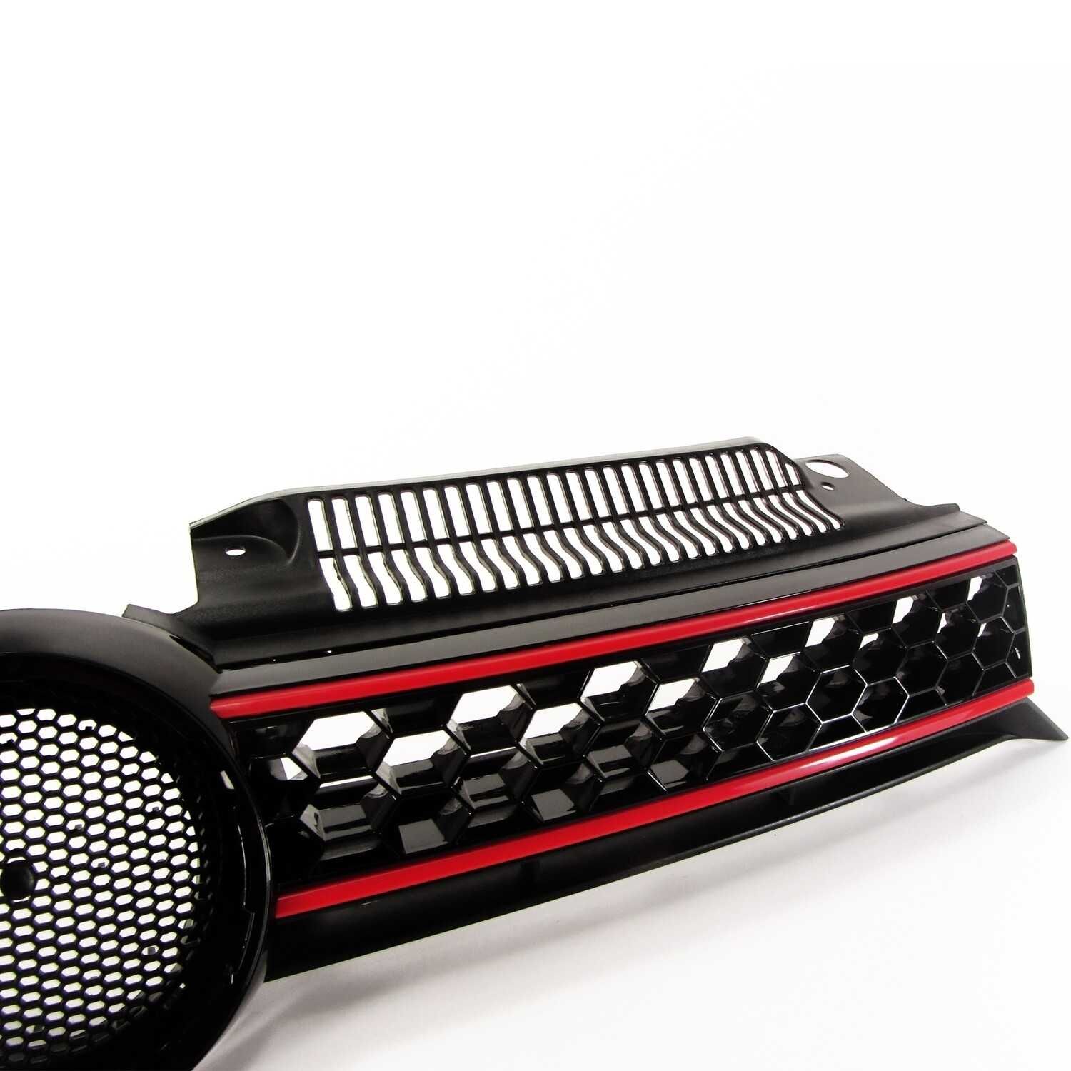 Grelha look Sport Honeycomb para Volkswagen Golf 6 de 2008 a 2012