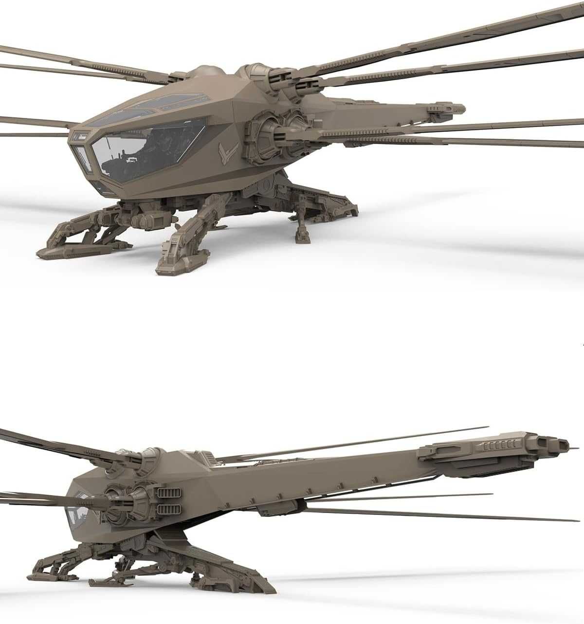 Орнітоптер Дюна. Ornithopter dune. Кіт набір для складання. М 1:128