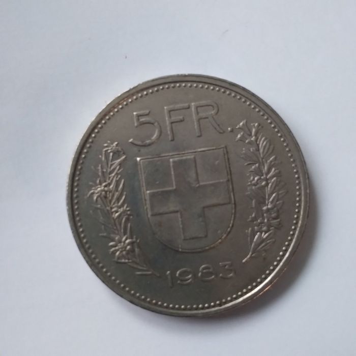 5 franków szwajcarskich