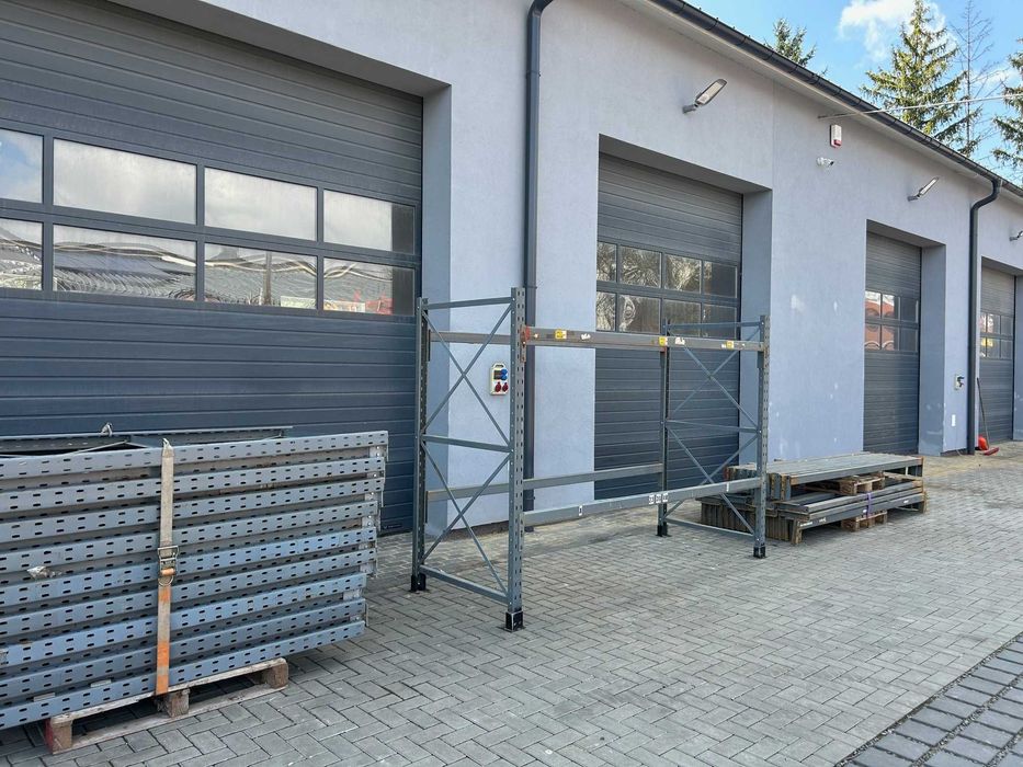 Regały magazynowe paletowe magazynowe hala garaż magazyn belka 275cm