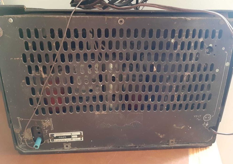 Telefonia/Radio vintage Phillips modelo 312A, de 1940