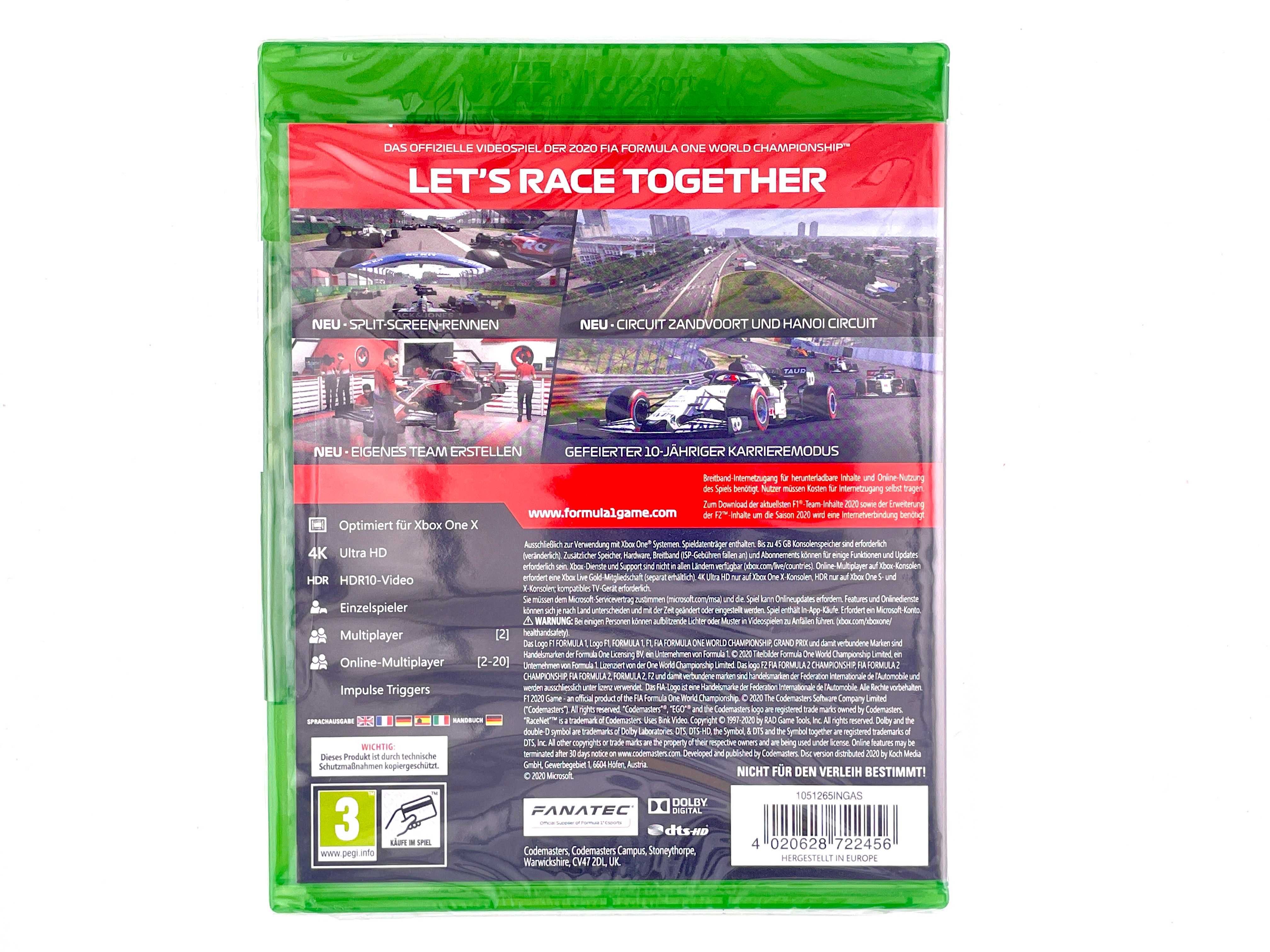 F1 2020 XBOX One/Series X Sklep VIMAGCO.PL Bydgoszcz