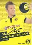 Jakub Błaszczykowski oryginalny autograf na karcie borussia bvb kuba