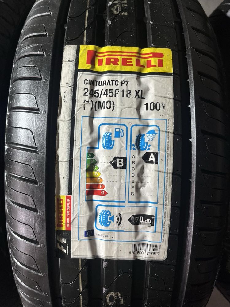 275/40/18+245/45/18 R18 Pirelli Cinturato P7 4шт нові