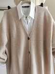 kaszmir Bloomingdale’S oversize / plus size / 100% cashmere! luksus i