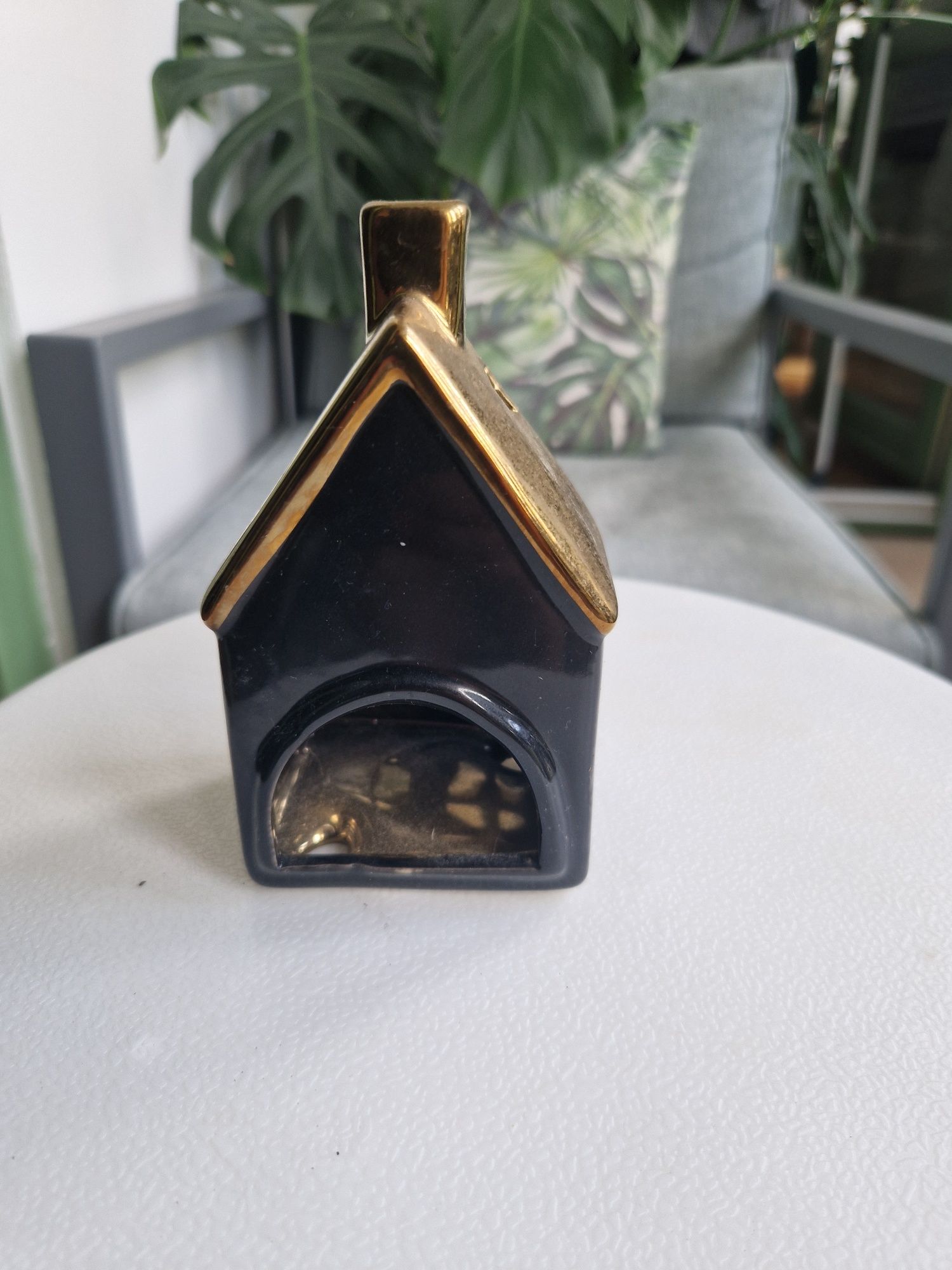 Domek lampion ceramiczny