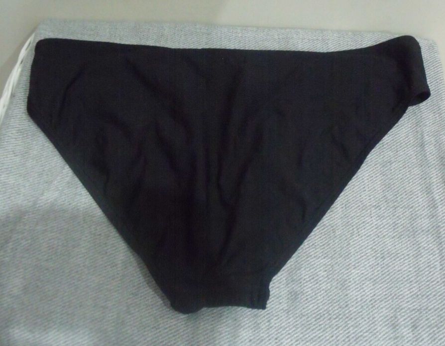 Dół od stroju kąpielowego bikini czarne nowe majtki rozmiar 42