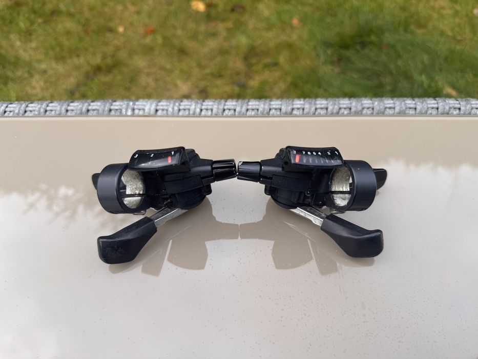 Manetki Przerzutek Shimano Deore XT SL-M740 3x8s Retro MTB