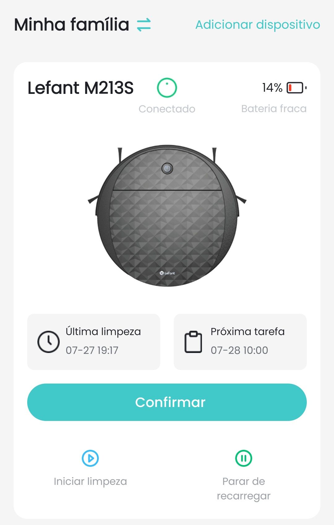 Vendo aspirador Lefant