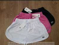 Lacoste spodenki damskie s do xl logo wyszywane