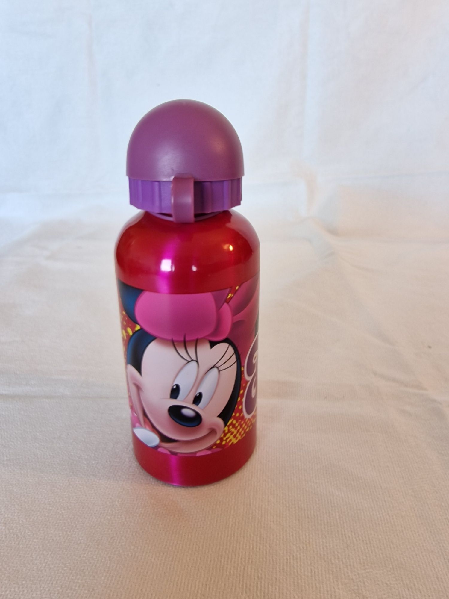 Conjunto- lancheira e garrafas da Minnie