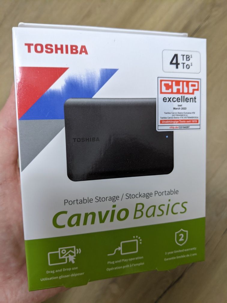 Жорсткий диск Toshiba Canvio Basics 4TB