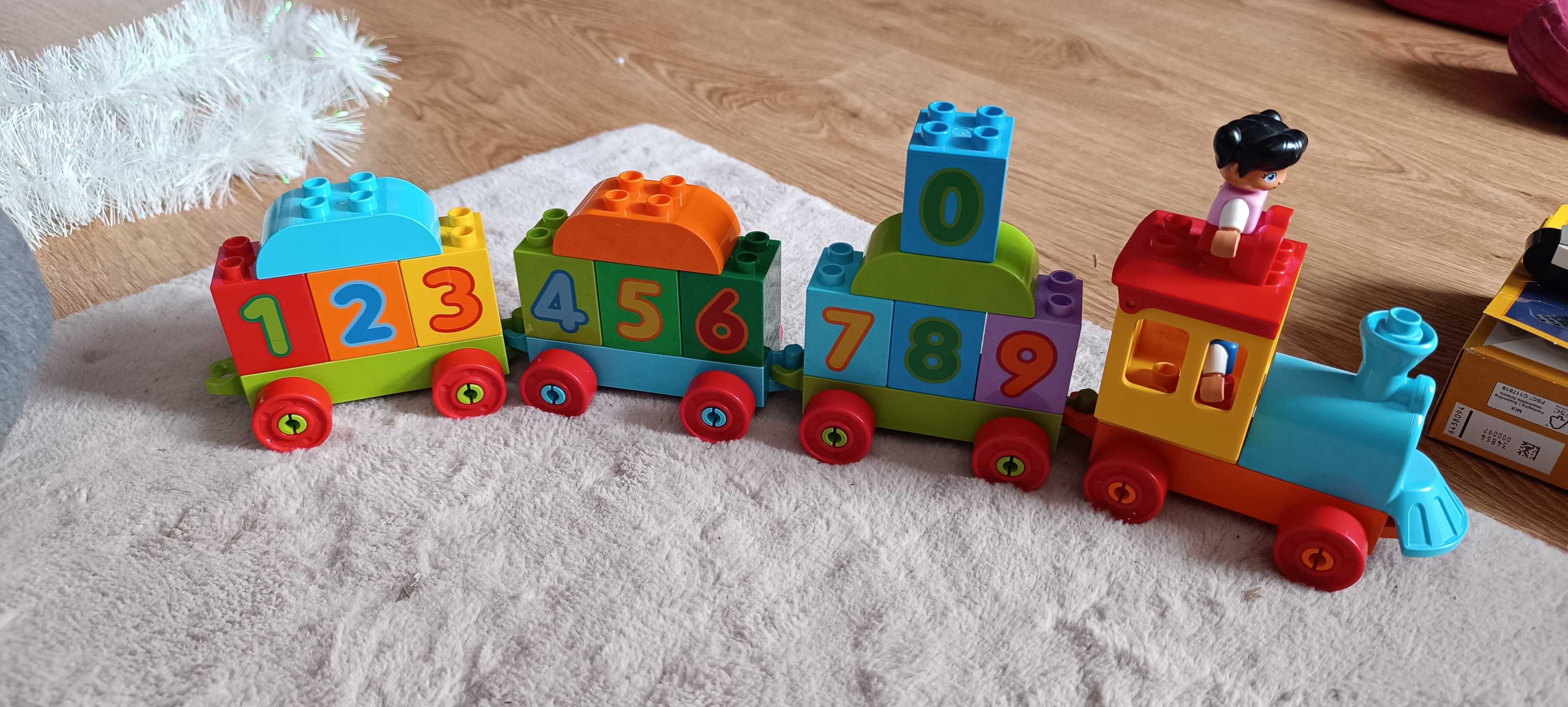 LEGO Duplo pociąg z cyferkami