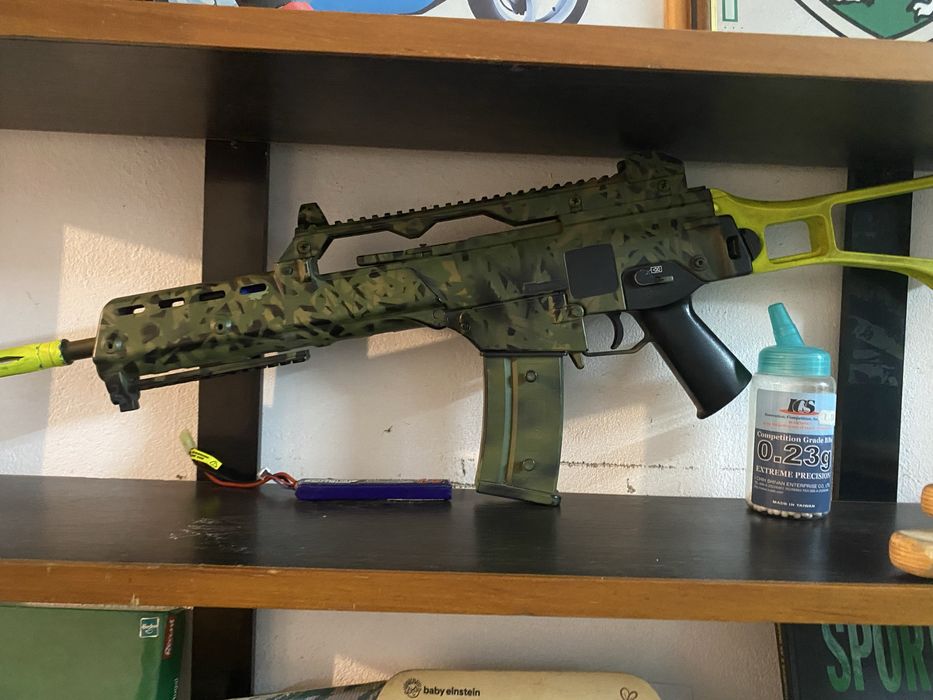 Airsoft G36 k camuflada