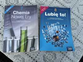 Książki Informatyka klasa 8, chemia klasa 7