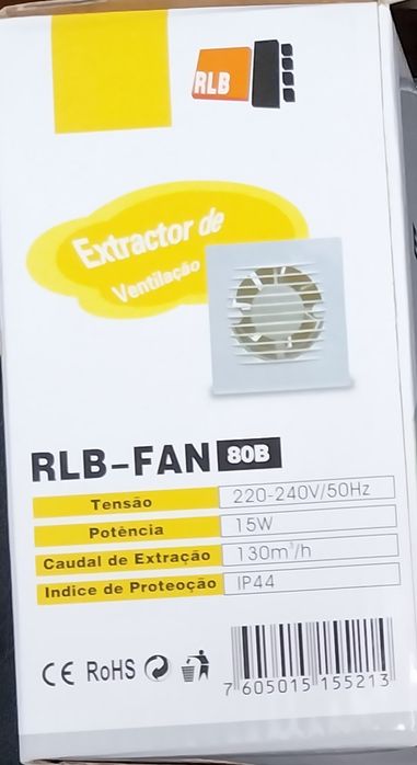 Extrator de ventilação - NOVO