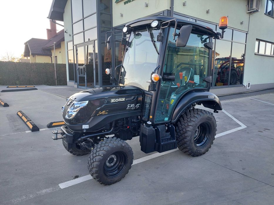 Ciągnik mini traktor Solis S26 4x4 - LIMITED BLACK