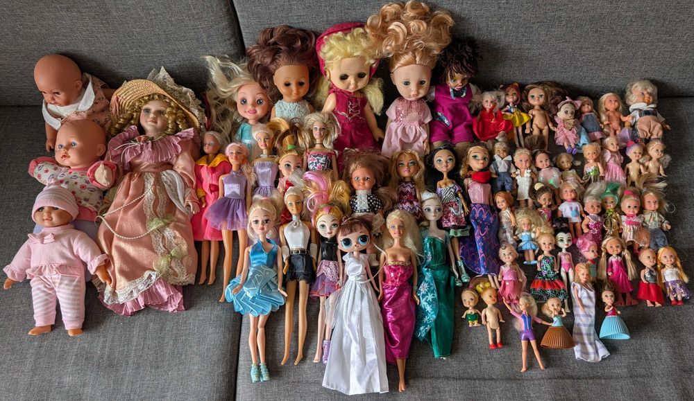 Коллекция кукол для детей (60 кукол)