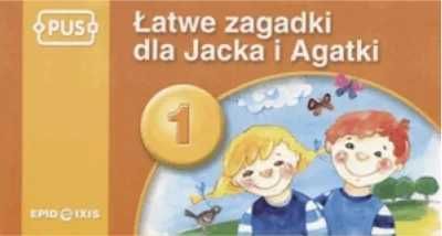 PUS Łatwe zagadki dla Jacka i Agatki 1 - Maria Krupska, Bogusław Świd