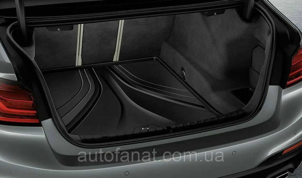 Автоковрики BMW 5 G30 Оригінал, Коврики в салон багажник бмв Килимки