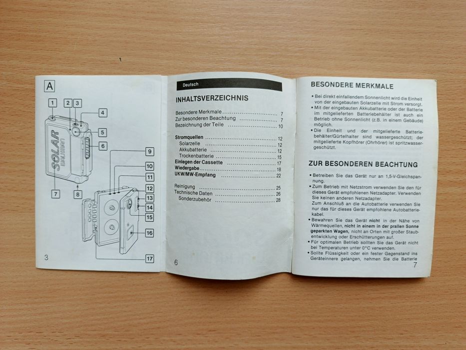 Продам раритетний стерео плеєр  Sony Walkman WM - F 107