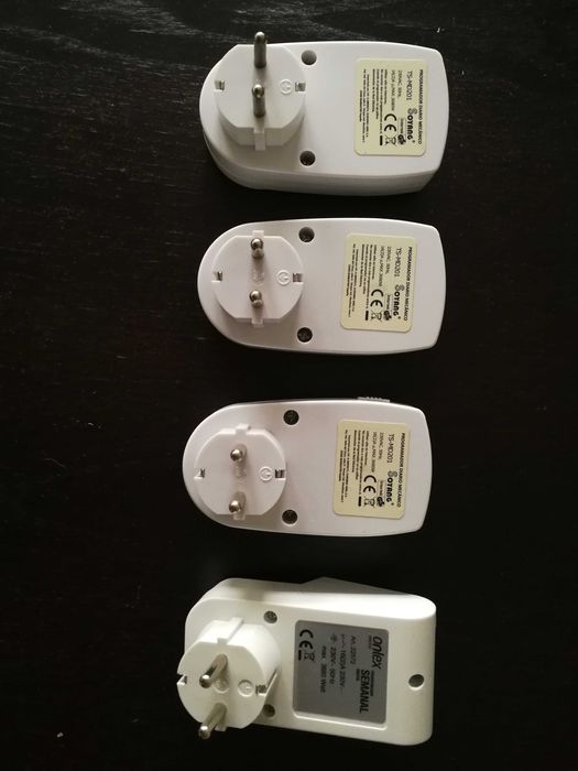 Programadores corrente elétrica (4) (como novos)