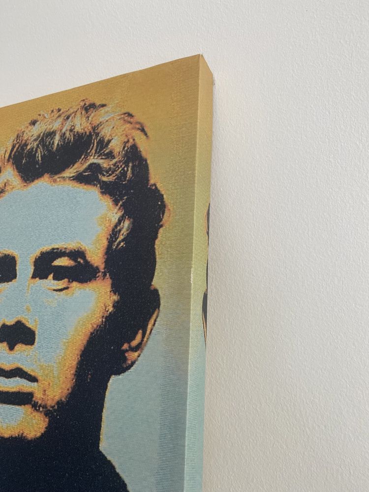 James dean pop art obraz vintage modernizm retro andy warhol 60s prl